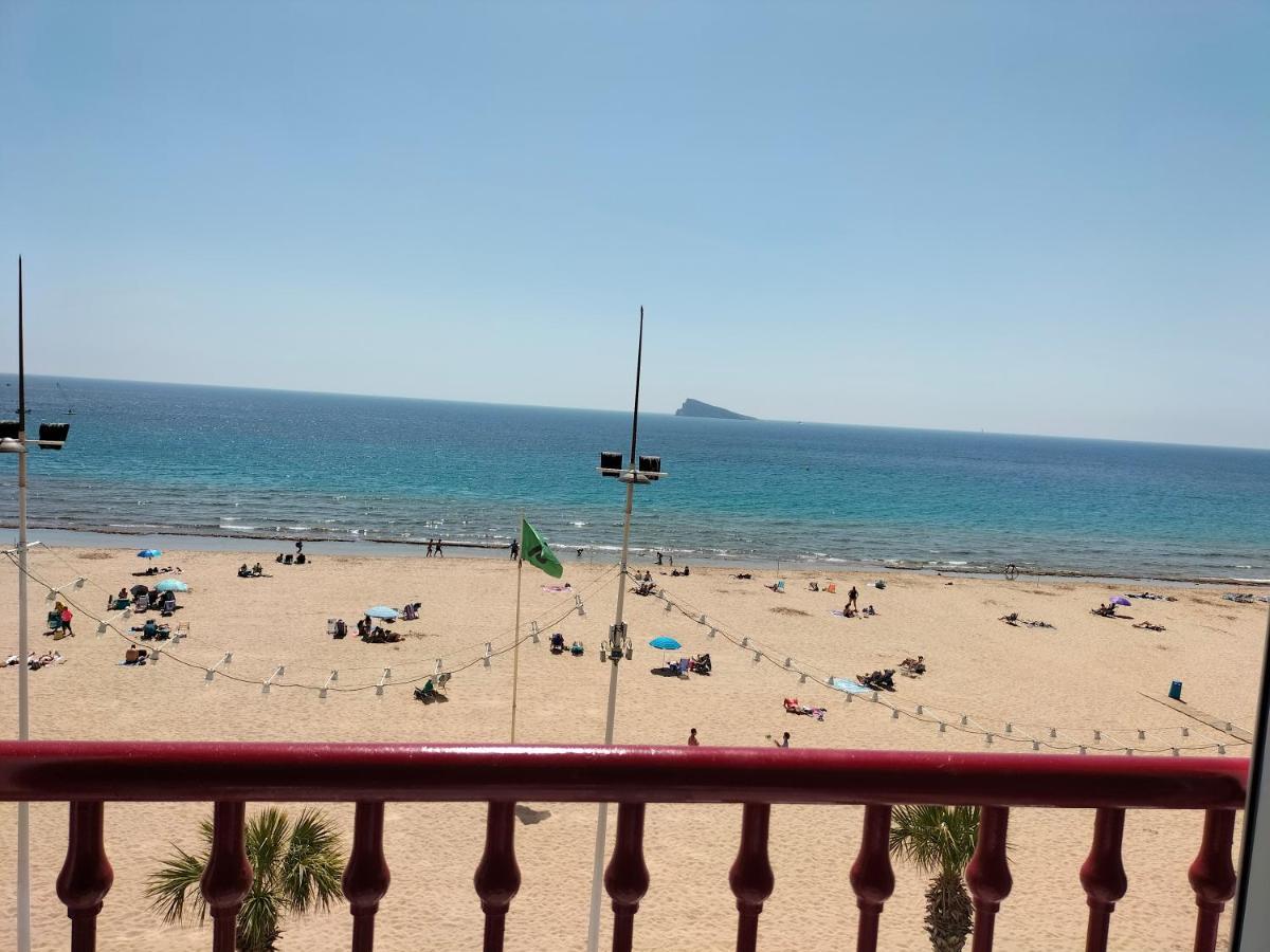 Las Damas 3B Beach Front - Pool & Parking Benidorm Exteriör bild